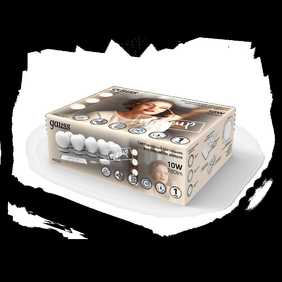 Светодиодный светильник Gauss MAKEUP MK001, предпросмотр