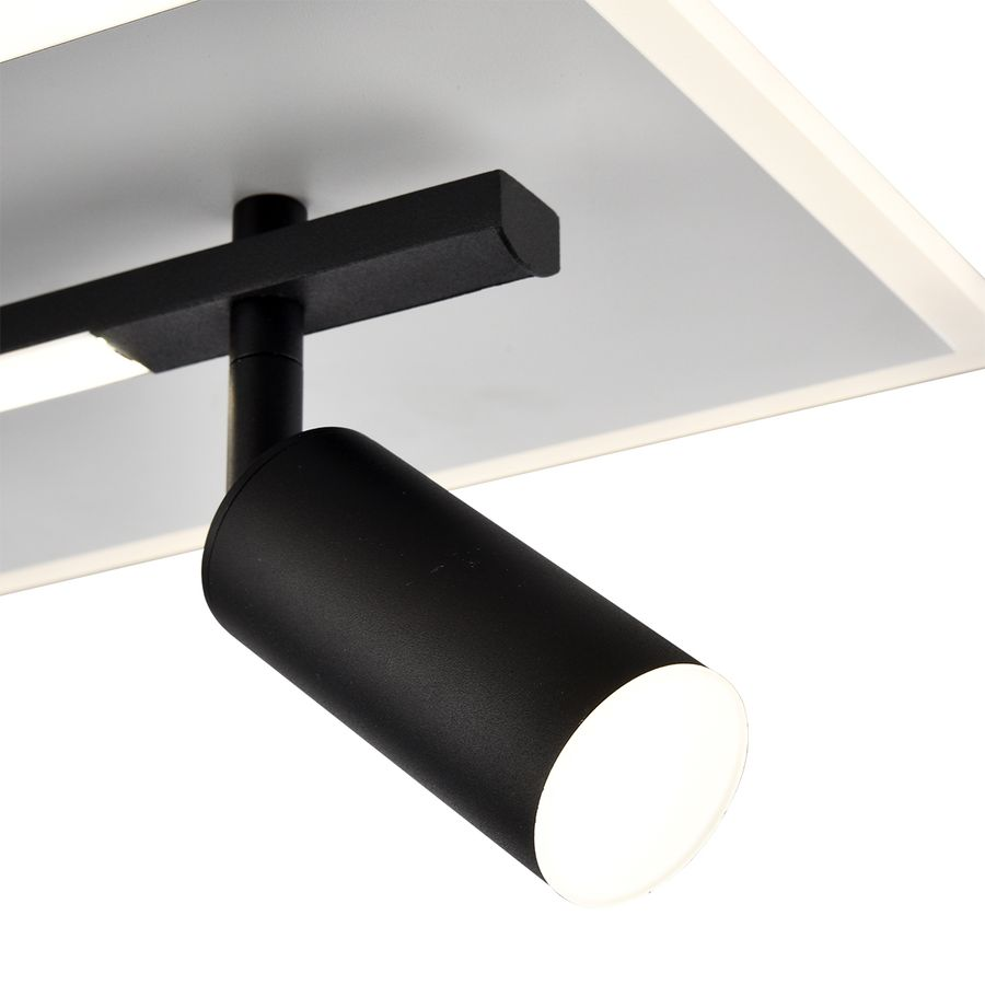 Светильник потолочный Lumion Ledio Stells, LED 60W, 3000-6500К, 470х350, Белый, предпросмотр