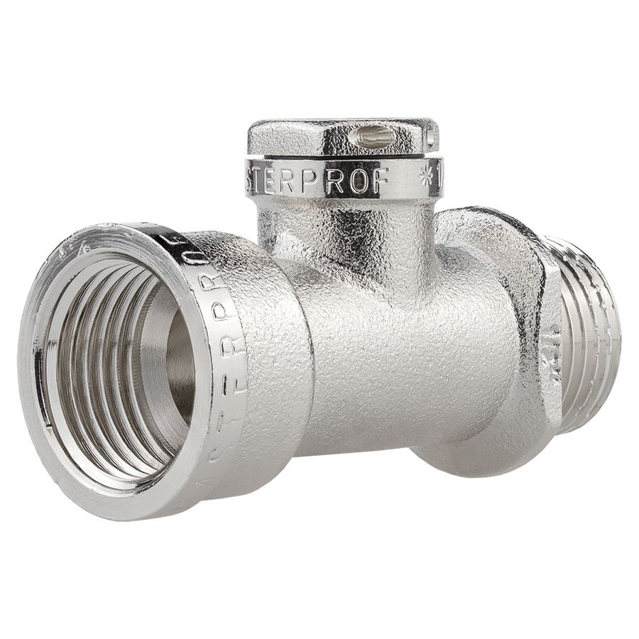 Тройник под манометр 1/2" х 1/4" х 1/2" в/в/н с ограничителем MPF, превью