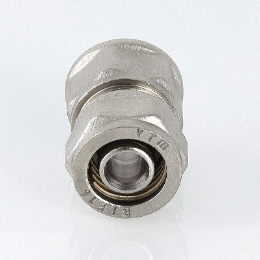 Соединитель латунь никелированный VALTEC IV3021605 3/4" х 16 мм, превью