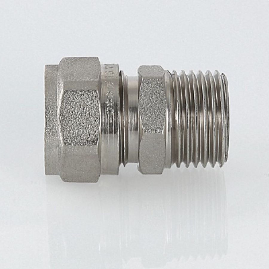 Соединитель латунь никелированный VALTEC 3/4" x 26 см, превью