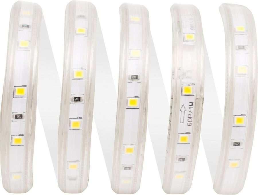 Светодиодная лента Apeyron Electrics SMD 3528 60LED IP44 220В 4,8Вт белый 5 м, превью