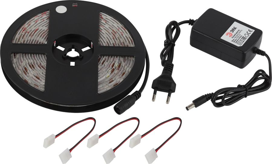 Светодиодная лента ЭРА 5050kit-14,4-60-12-IP65-6500-5m 60 шт 12B 14,4Вт белый 5м, превью