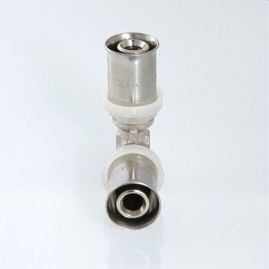 Угольник латунь никелированный VALTEC VTm.251.N 1/2" х 20 мм, предпросмотр