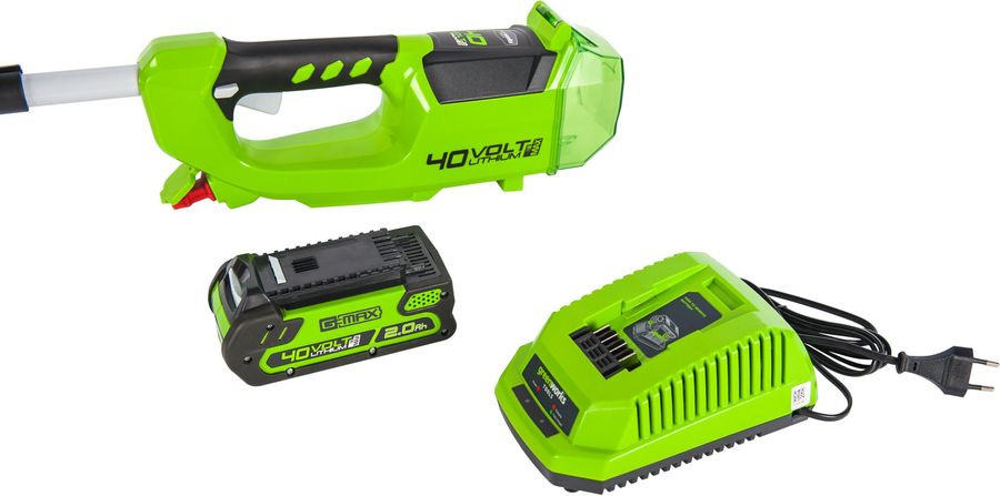 Снегоуборщик аккумуляторный Greenworks G-MAX 40V + АКБ и ЗУ, предпросмотр