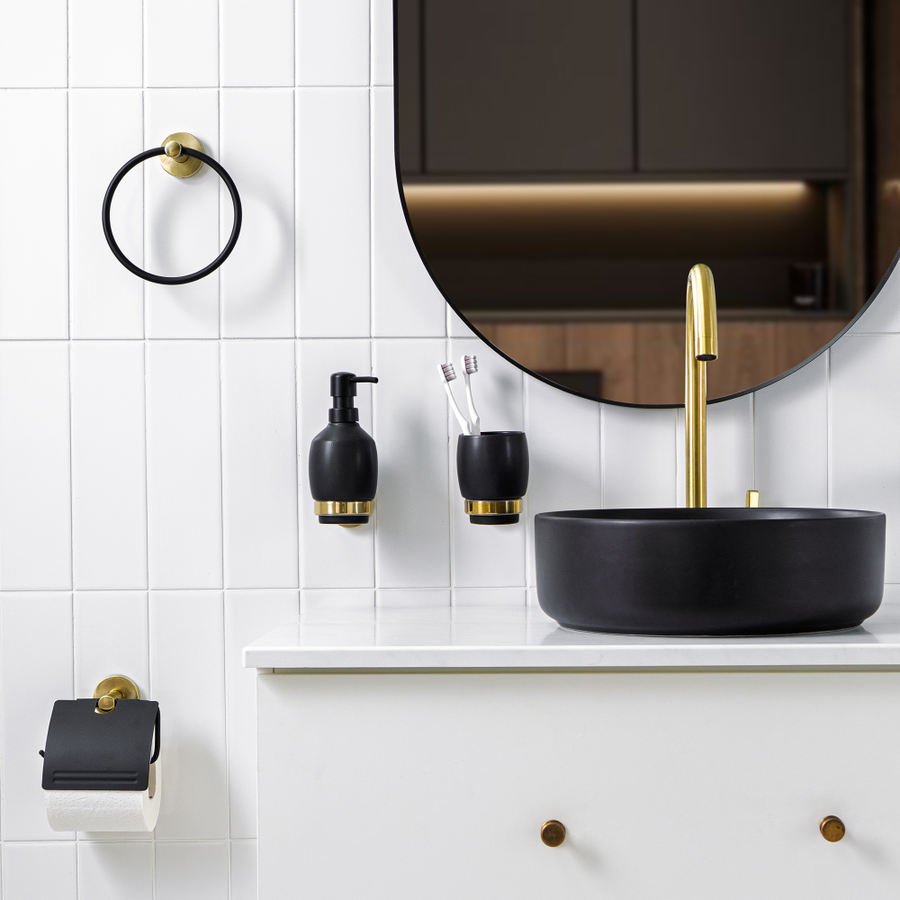 Держатель для полотенца кольцо Oro Nero, предпросмотр