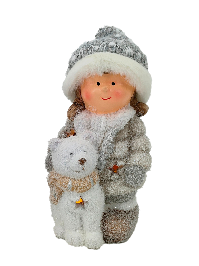 Декоративная фигурка с подсветкой, 8,5x15x9, арт.95469, предпросмотр