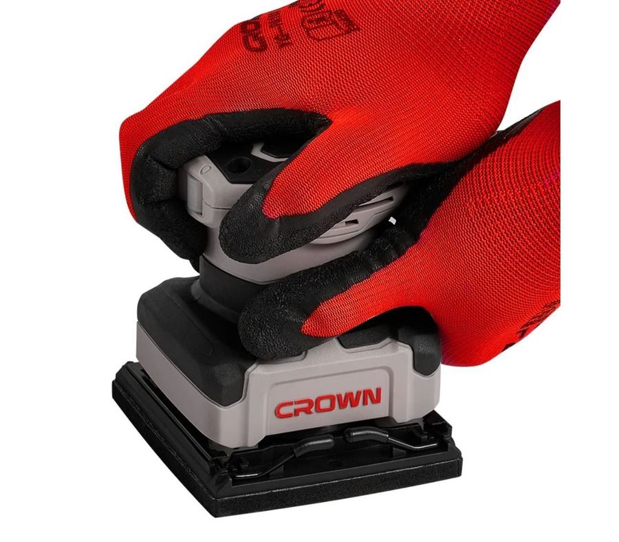 Шлифмашина вибрационная электрическая CROWN CT13679 260 Вт, предпросмотр