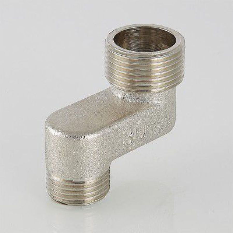 Резьбовой фитинг эксцентрик латунь VALTEC 3/4" x 1/2" x 30 мм, предпросмотр