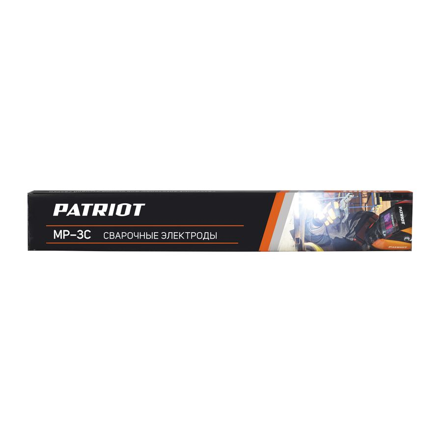 Электроды сварочные PATRIOT, марка МР-3С, диам. 2,5 мм длина 350 мм, превью