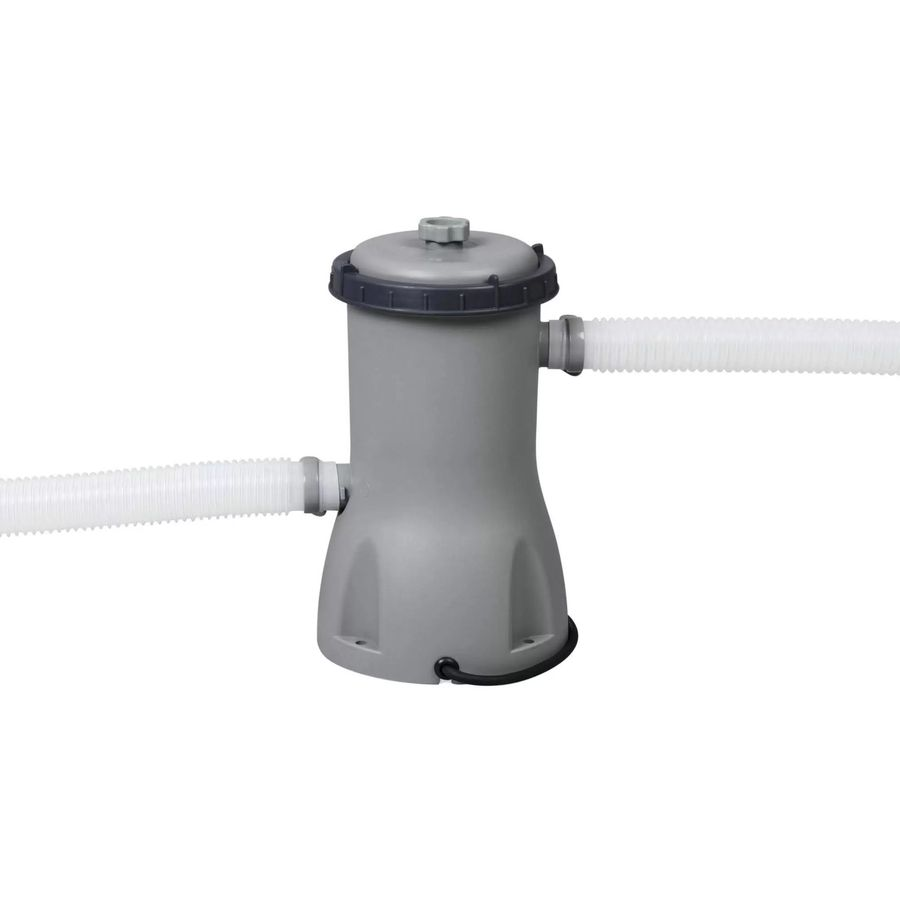 Бассейн каркасный BESTWAY Steel Pro Max 457х457х107см, круглый, фильтр-насос, тент, лестница, предпросмотр
