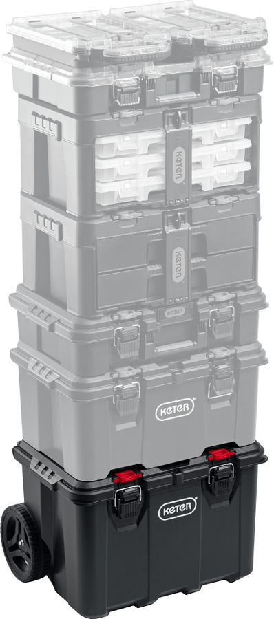 Ящик пластиковый/колеса для инструмента KETER STACKNROLL 525х411х560 мм, превью