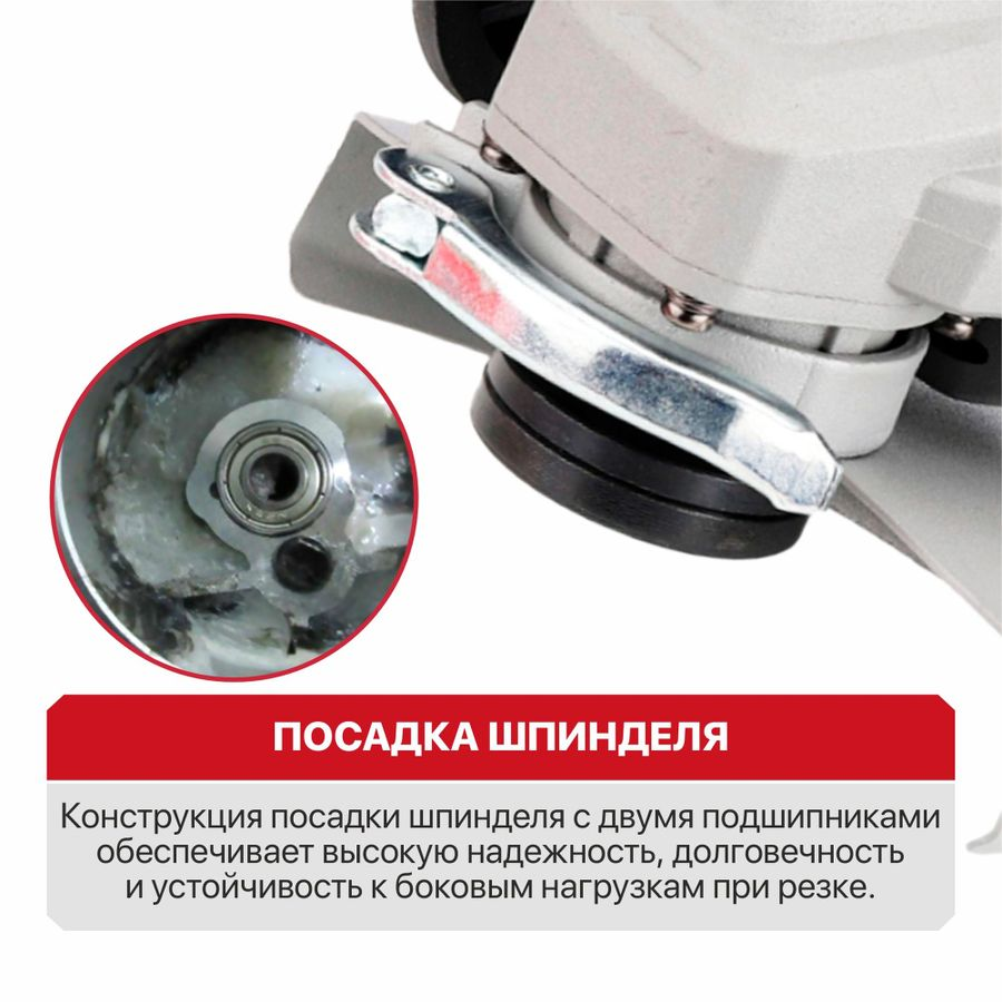 Шлифмашина угловая электрическая P.I.T. PWS125-C12 1000 Вт, 125 мм, превью