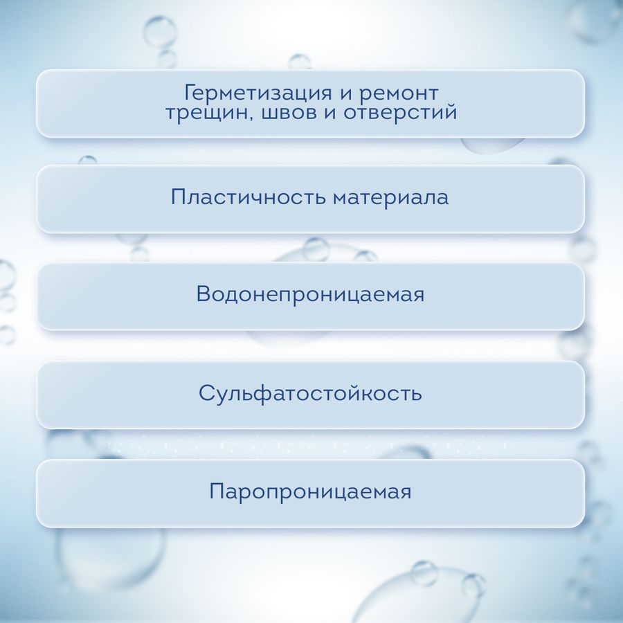 Гидропломба ОСНОВИТ АКВАСКРИН HC61, 0.5 кг, предпросмотр