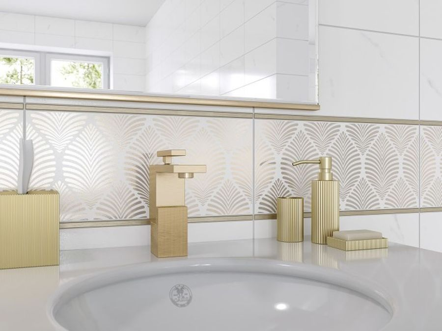 Вставка Cersanit Omnia Полосы 20X44 см 1 шт., превью