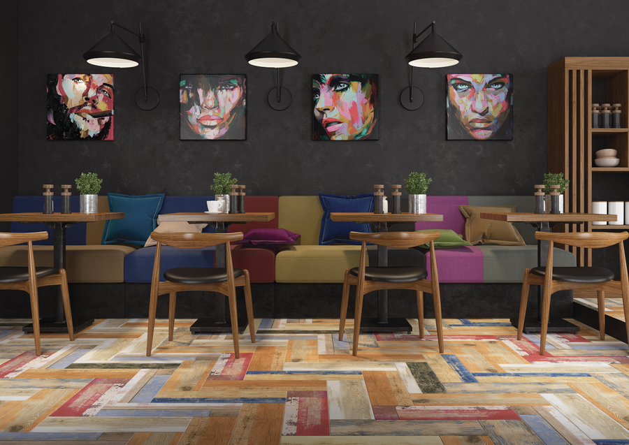 Керамогранит Cersanit Colorwood Многоцвет 18,5X59,8 см 1,216 м², превью