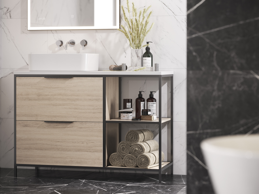 Керамогранит Cersanit Oriental черный 42X42 см 1,587 м², превью