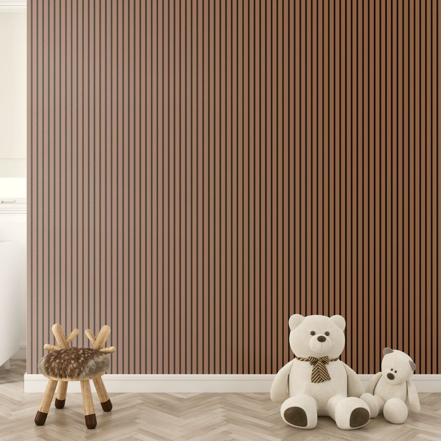 Панель стеновая акустическая Stella Comfort De Luxe Terracotta 2780х600х9, превью