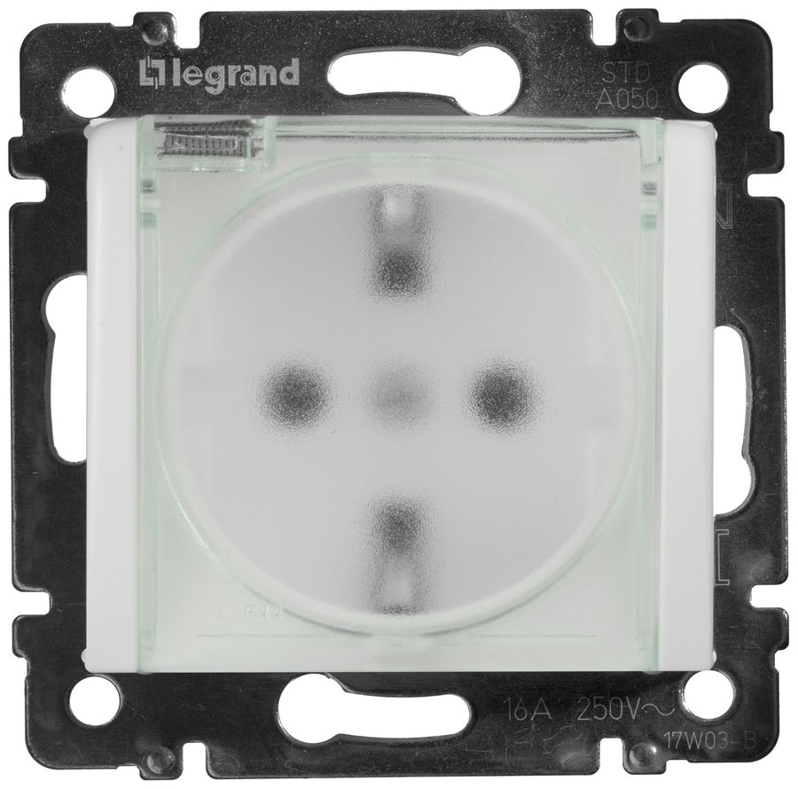 Розетка электрическая Legrand Valena 695641 белый, превью