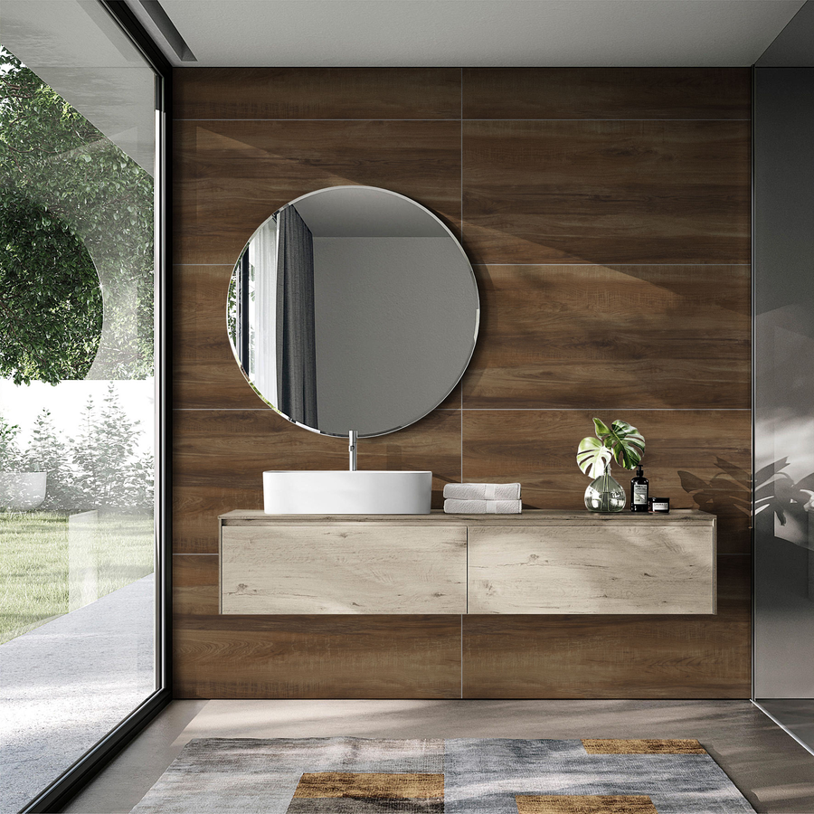 Керамогранит Керамин Вуд Венге 60X120 см 1,44 м², предпросмотр