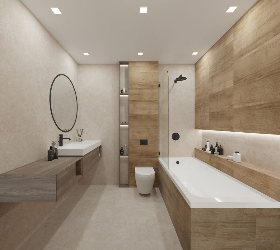 Керамогранит Global Tile Nostrum бежевый 30X60 см 1,44 м², превью