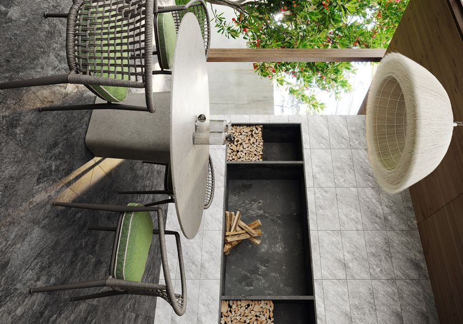 Керамогранит GLOBAL TILE Thor темно-серый 30x60 см 1,44 м², превью