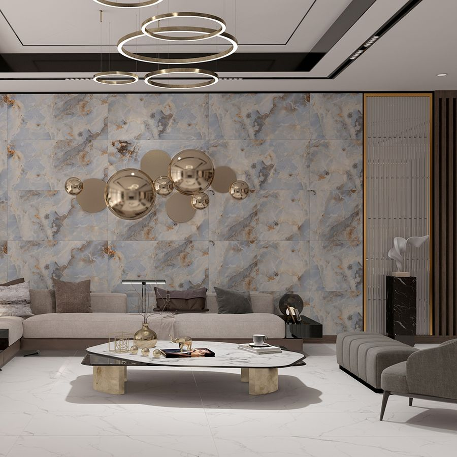 Керамогранит PRO Monty Onyx Azzul 60x60 см 1,44 м², предпросмотр