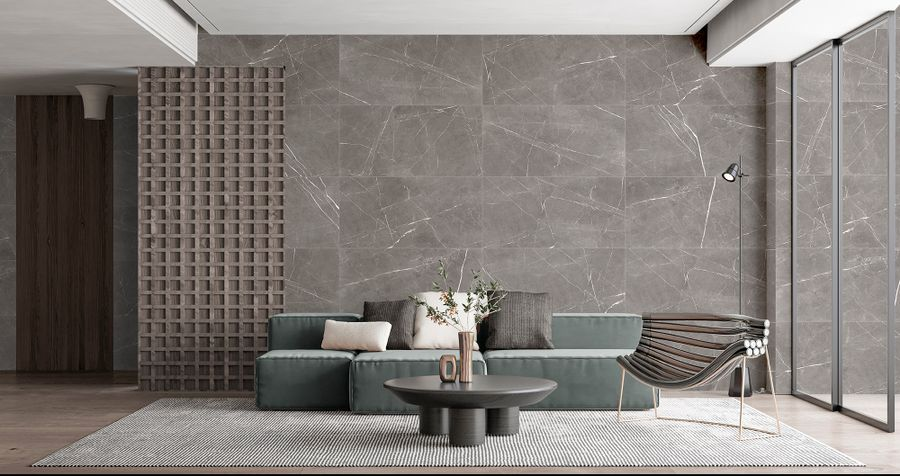 Керамогранит Global Tile Encanto Карвинг серый 60X120 см 1,44 м², предпросмотр