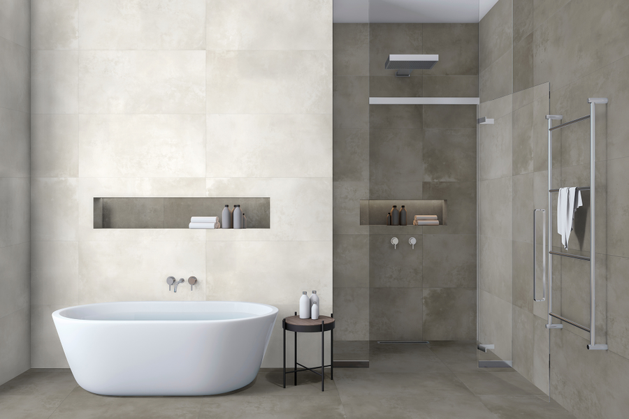 Керамогранит GLOBAL TILE Onega светло-серый 40x80 см 1,6 м2, превью