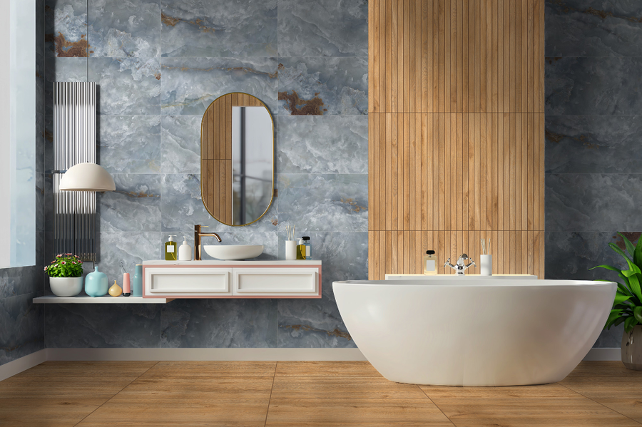 Керамогранит GLOBAL TILE Woodstock бежевый рельеф 40x80 см 1,6 м2, превью