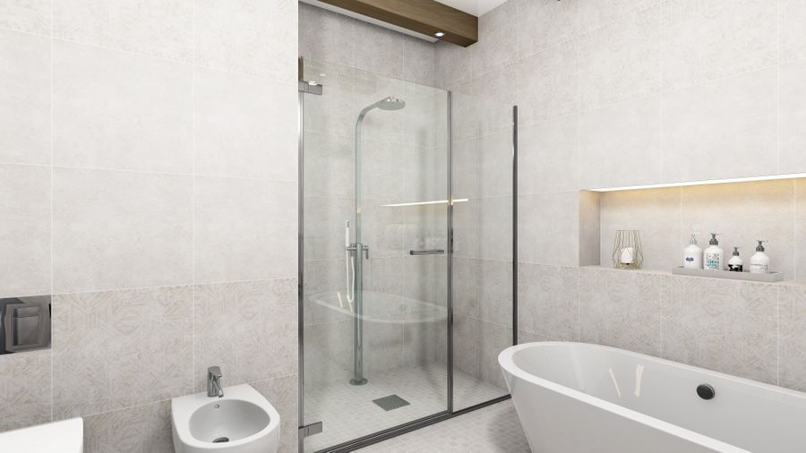 Керамогранит Керамин Детройт светло-серый 50X50 см 1,25 м², предпросмотр