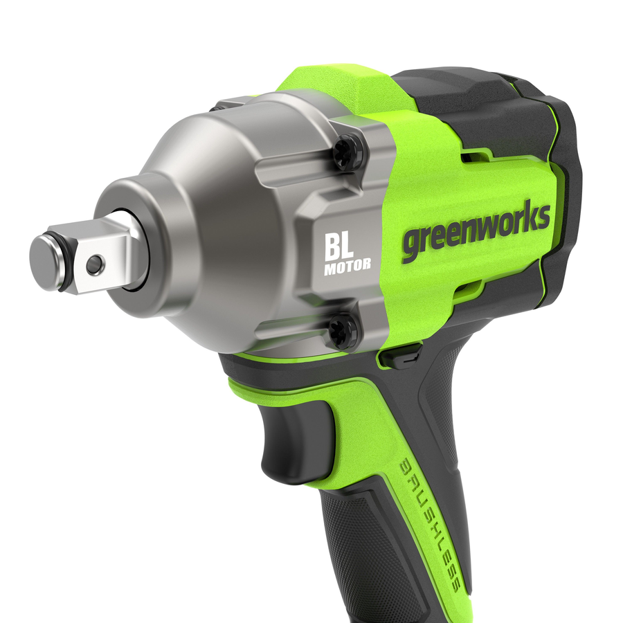Гайковерт ударный аккумуляторный GREENWORKS IW5500 24V 1х4Ач,ЗУ, предпросмотр