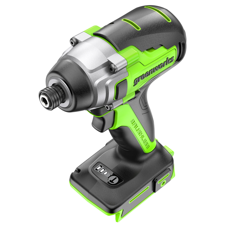 Винтоверт ударный аккумуляторный GREENWORKS GD24ID3 24V, предпросмотр