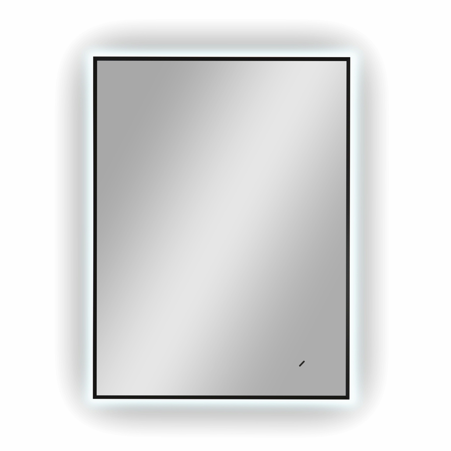 Зеркало "Tivona Black Led" 600х800 с реверсивным креплением и бесконтактным сенсором, превью