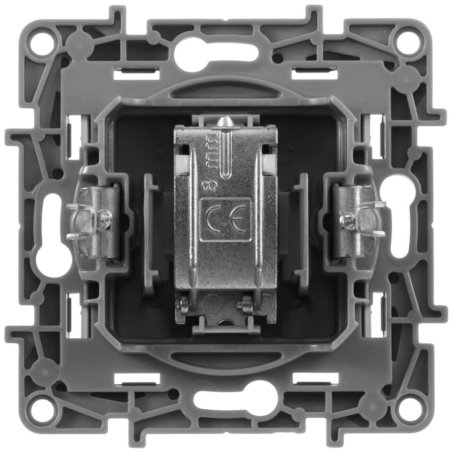 Розетка TV 1 пост Legrand Etika алюминий, превью