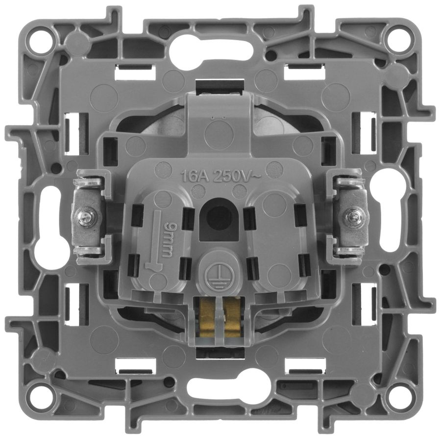 Розетка электрическая Legrand Etika 672622 антрацит, предпросмотр