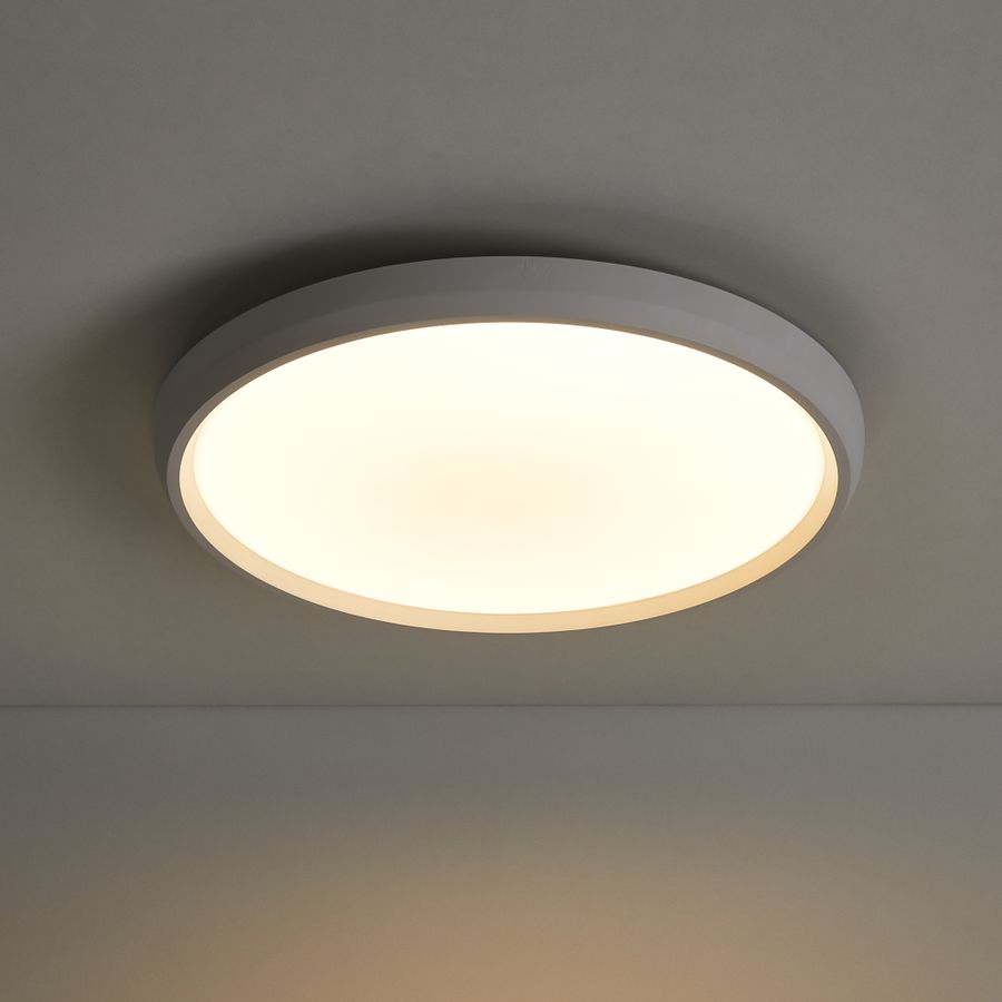 Светильник потолочный Freya Obelle L24W белый металл/акрил, LEDх24, 5,5x30x30 см, предпросмотр