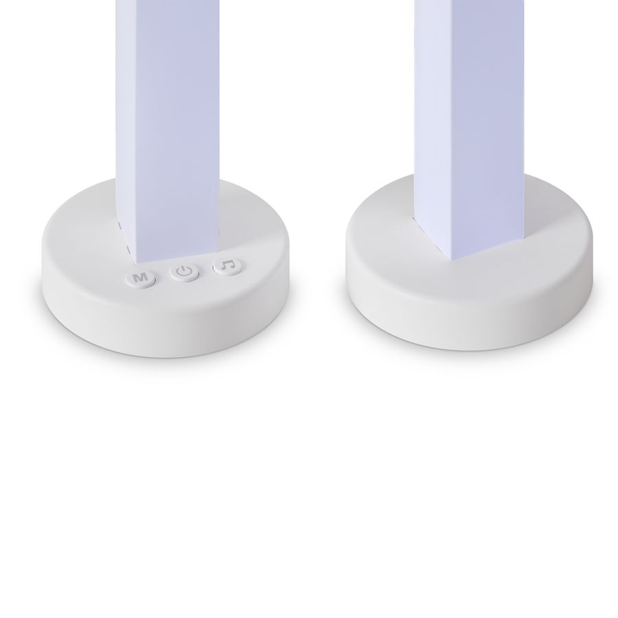 Светильник настольный Voltega Colorata L4W1 белый LEDх5, 35x10,6x10,6 см RGB ПДУ, превью