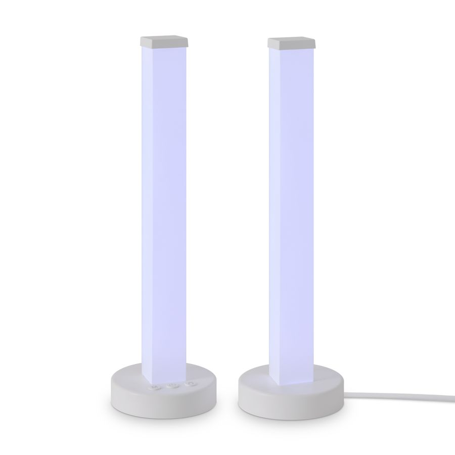 Светильник настольный Voltega Colorata L4W1 белый LEDх5, 35x10,6x10,6 см RGB ПДУ, превью