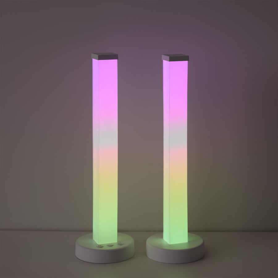 Светильник настольный Voltega Colorata L4W белый, LEDх5, 35x10,6x10,6 см, RGB, предпросмотр
