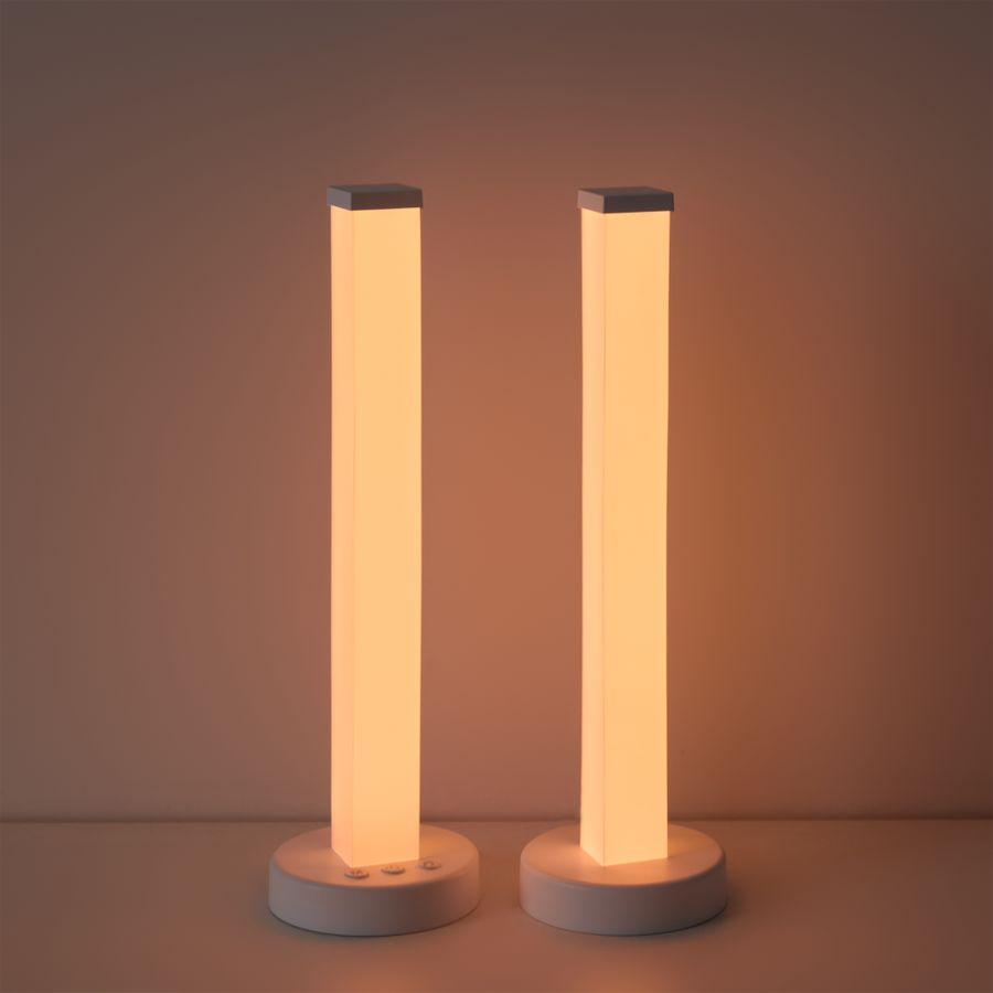 Светильник настольный Voltega Colorata L4W белый, LEDх5, 35x10,6x10,6 см, RGB, превью