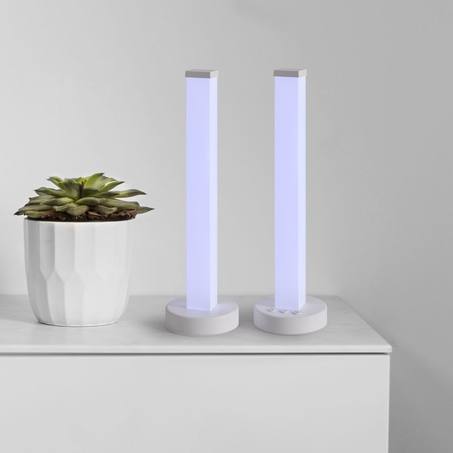 Светильник настольный Voltega Colorata L4W белый, LEDх5, 35x10,6x10,6 см, RGB, превью