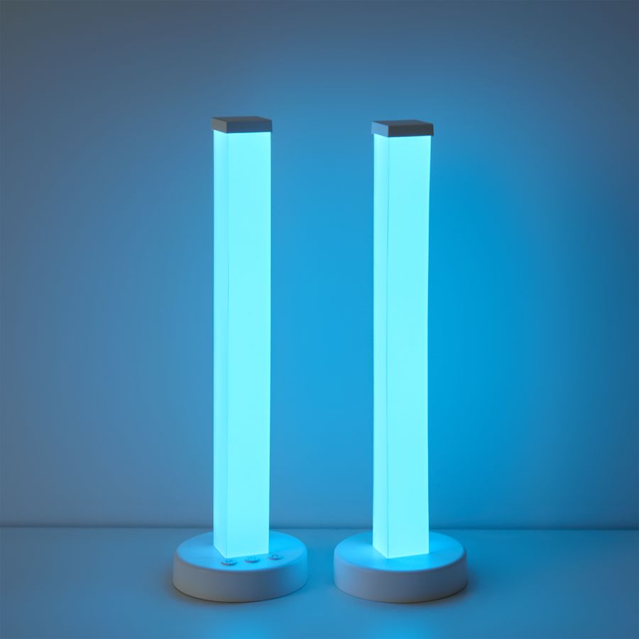 Светильник настольный Voltega Colorata L4W белый, LEDх5, 35x10,6x10,6 см, RGB, превью