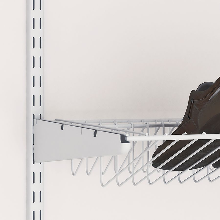 Кронштейн для полки Larvij белый 73x434x12 мм, превью