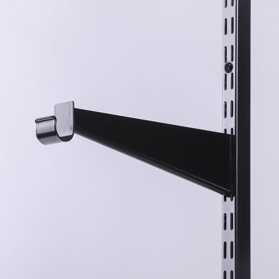 Держатель для перекладины Larvij L9231BL 291x72x30 см черный, предпросмотр