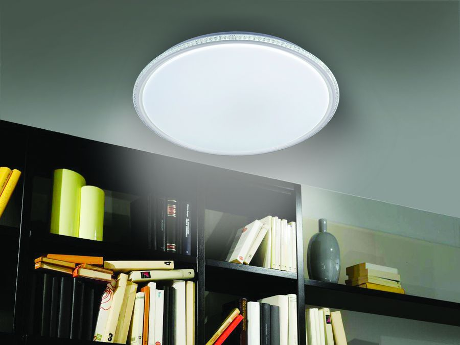 Светильник настенно-потолочный Camelion LBS-7737 LED 80 Вт 3000-6000 К 7800 Лм пульт, превью