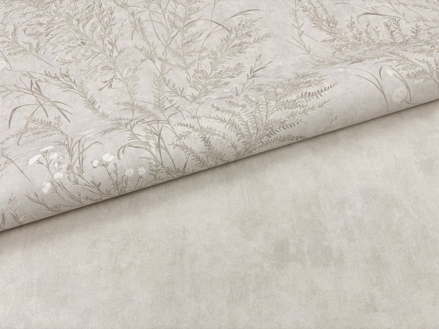 Виниловые обои Erismann E-Design Fiorel 60998-03 бежевые 10,05 x 1,06 м, предпросмотр