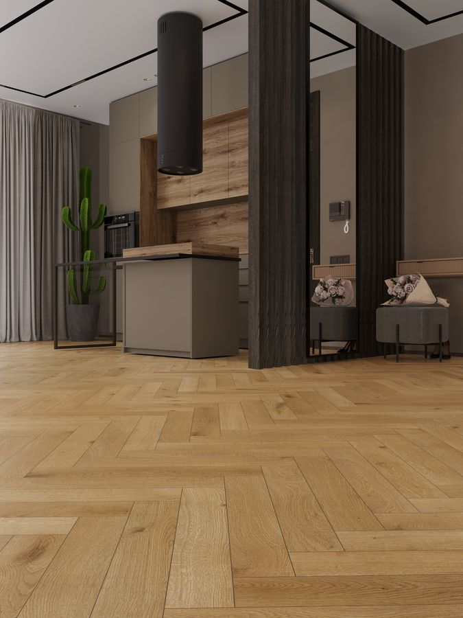 Ламинат NORLAND HERRINGBONE ELEGANT ДУБ ХАЙНАН 33 класс 8 мм 1,92 м², предпросмотр