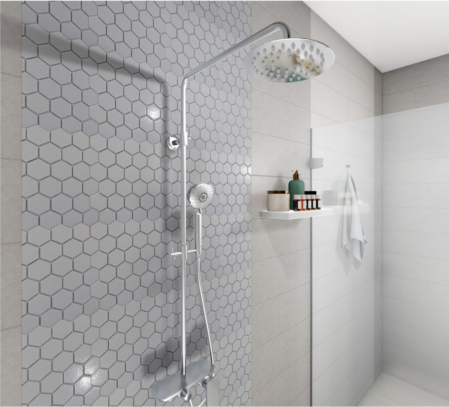 Мозаика Staro Крhex Small белый 26,5X27,8 см 1 шт., превью