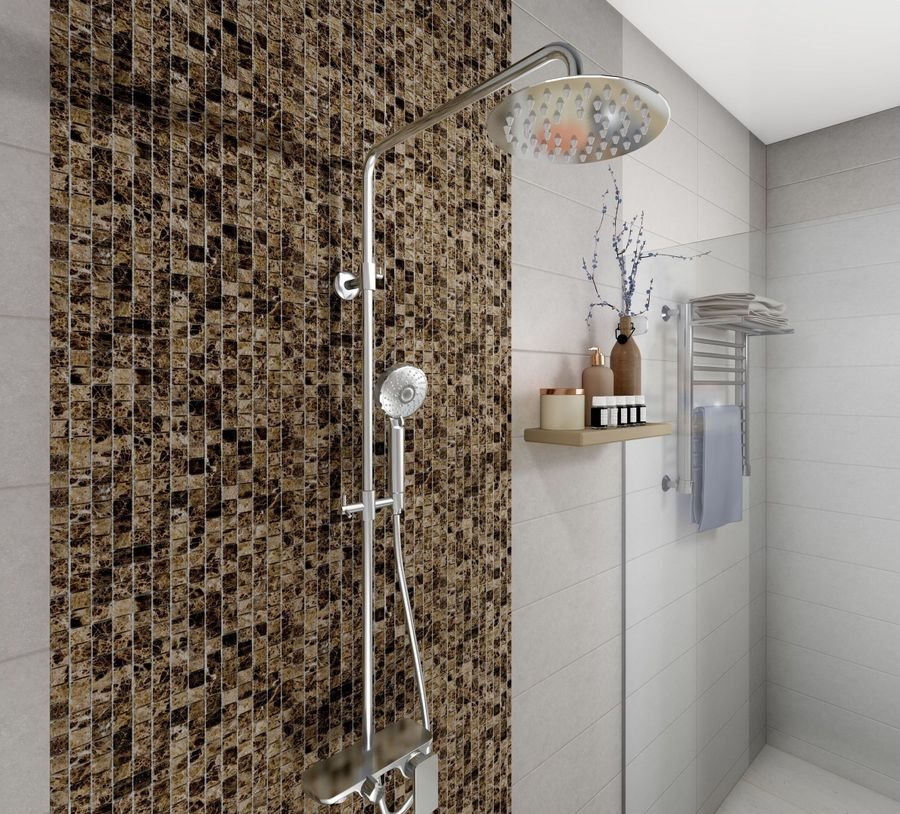 Мозаика Staro Мрwild Stone темно-коричневый 30,5X30,5 см 1 шт., превью